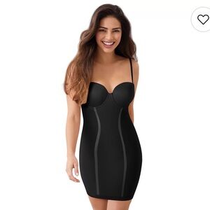 Women's Black Shapewear Slip